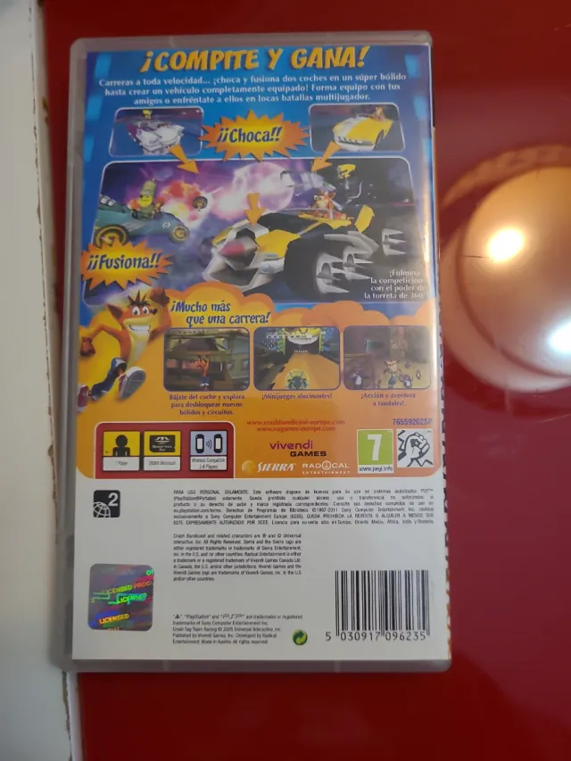 Crash Tag Team Racing PSP