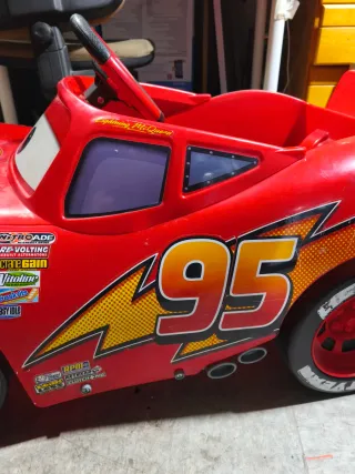 Coche Eléctrico Infantil Cars Rojo