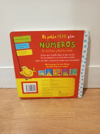Libro bebés El pollo Pepe y los números
