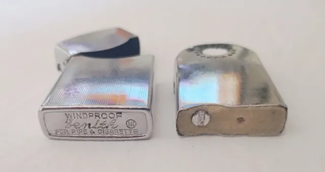 Isquejador Zenith à prova de vento, prateado.