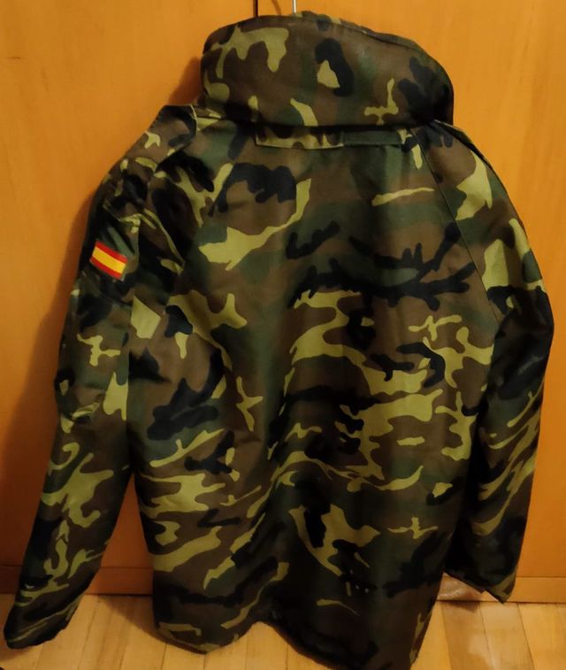 Chaquetón campaña verde militar