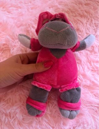 Peluche Ippopotamo Rosa