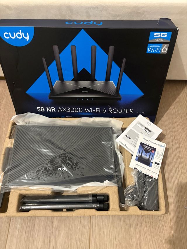 Router per interni Cudy P5 5G NR con NSA WiFi 6