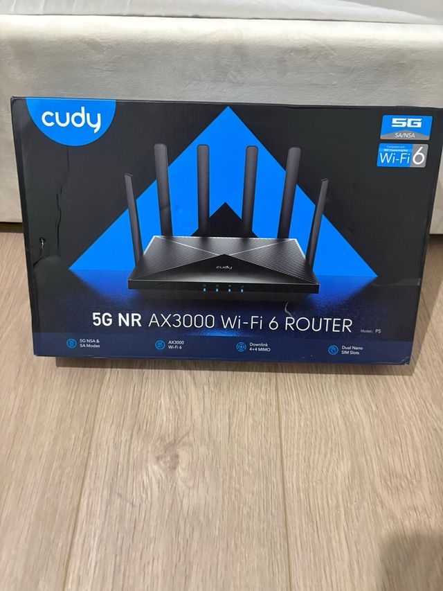 Router per interni Cudy P5 5G NR con NSA WiFi 6