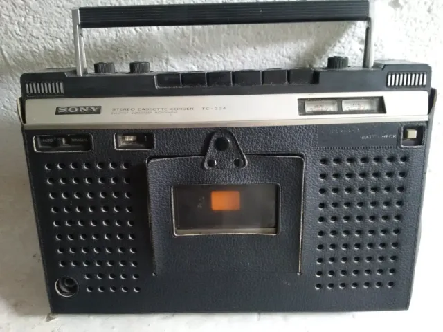 Cassette vintage años 70