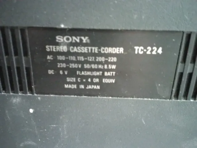 Cassette vintage años 70