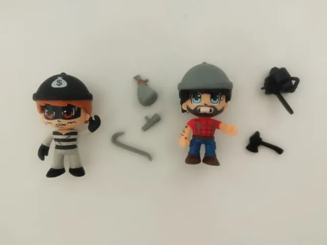 Figuras PinyPon Ladrón y Leñador