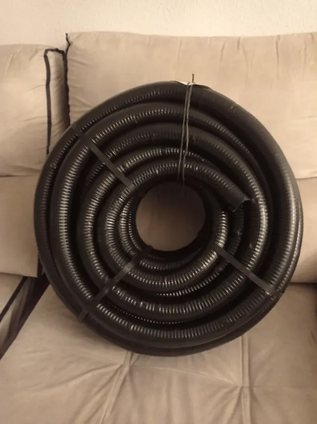 Tubo corrugado reforzado 40mm x 25m