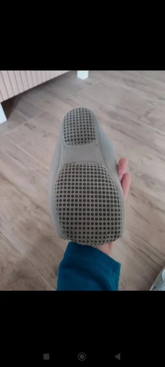 Zapatillas ballet Mango grises