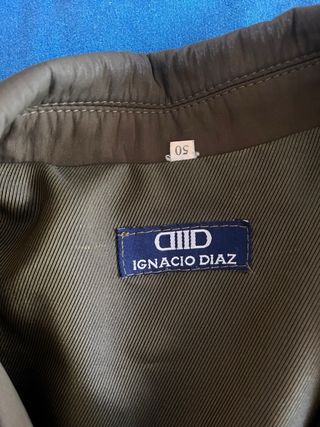 Gabardina mujer verde oliva