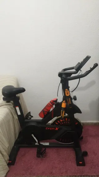 Bicicleta Estática Negra