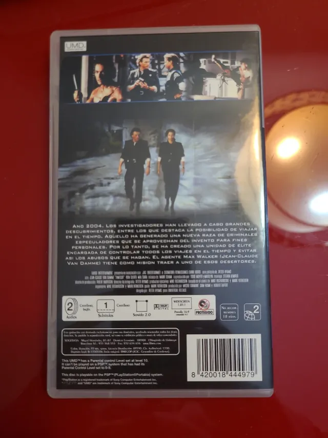 Película PSP Timecop UMD