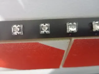 10 Diodos LED Piraña Rojos (Freno)