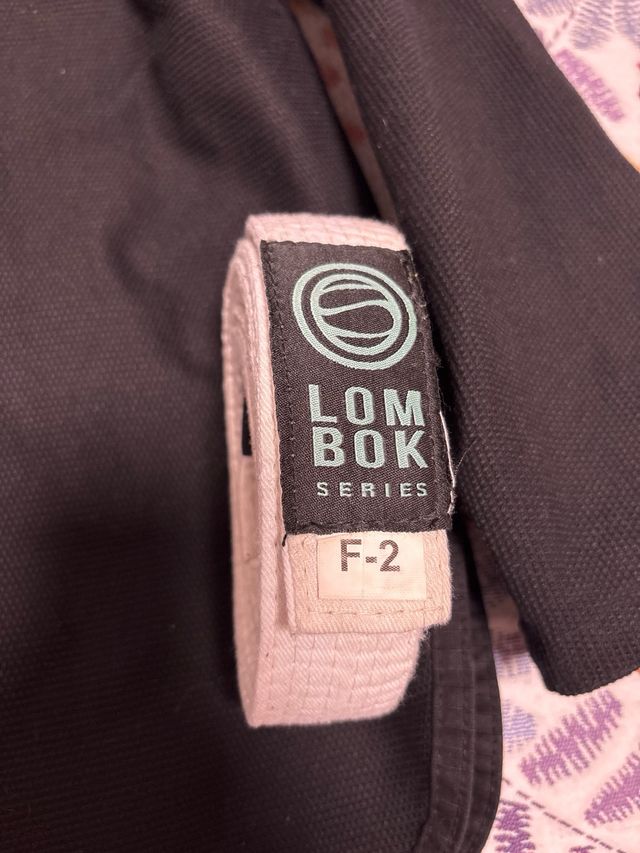 Kimono Jiu Jitsu LOMBOK Negro Talla F2