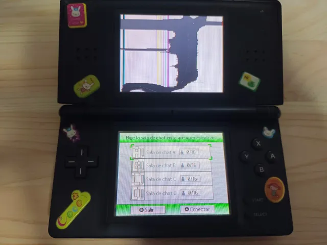 Nintendo DS Lite Nera - Schermo Rotto
