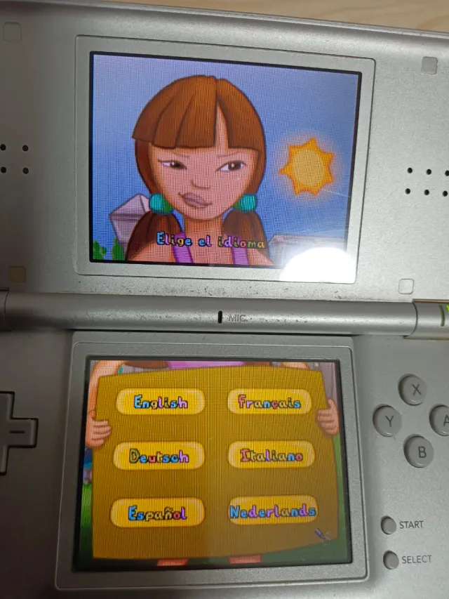 Nintendo DS Lite Nera - Schermo Rotto