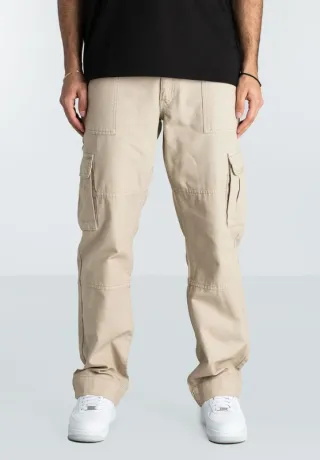 Pantaloni Cargo Beige Uomo