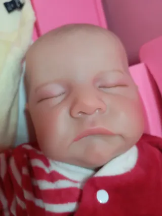 Muñeco navideño con ropa y accesorios reborn