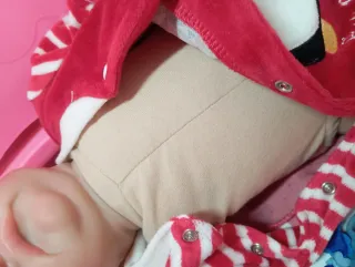 Muñeco navideño con ropa y accesorios reborn