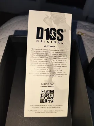 Statua Diego Armando Maradona D10S Original