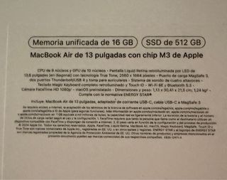 3 Cajas MacBook Pro y MacBook Air Vacías