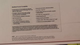 3 Cajas MacBook Pro y MacBook Air Vacías