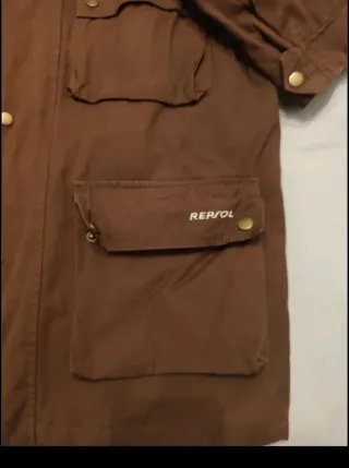 Parka Repsol Marrón homologado