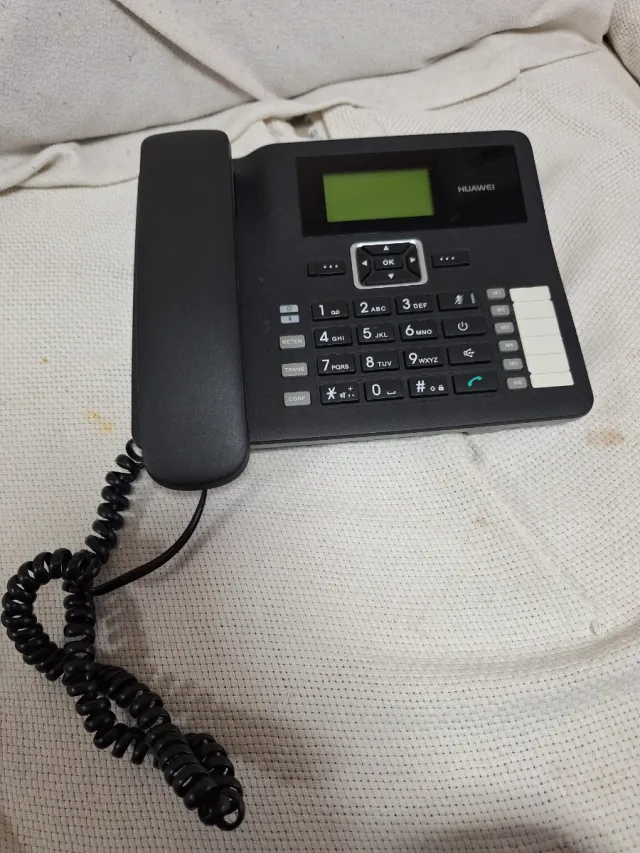 Teléfono de mesa Huawei negro
