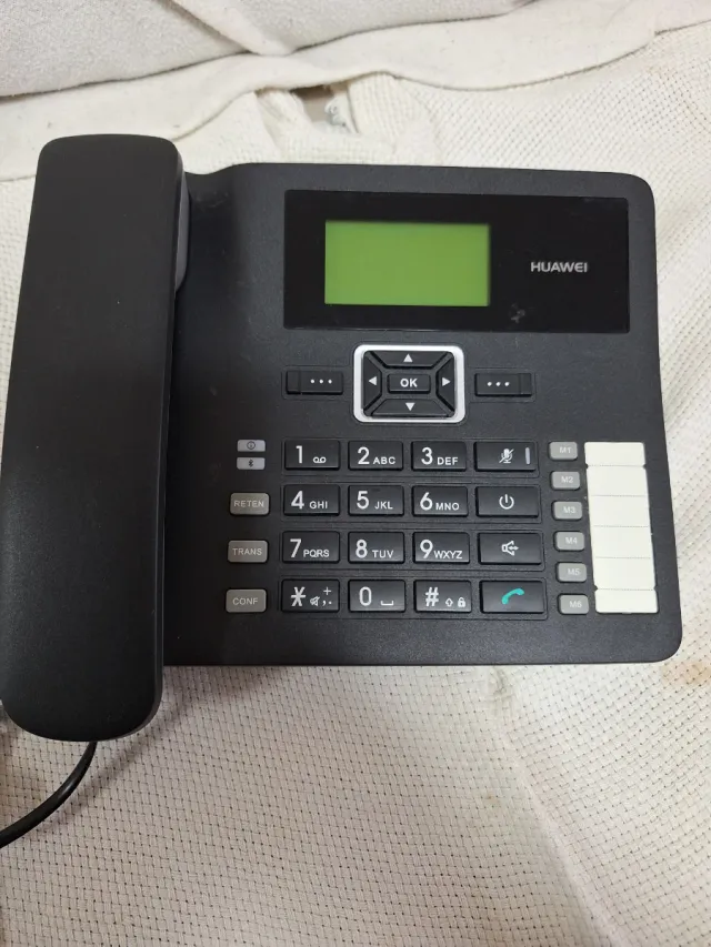 Teléfono de mesa Huawei negro