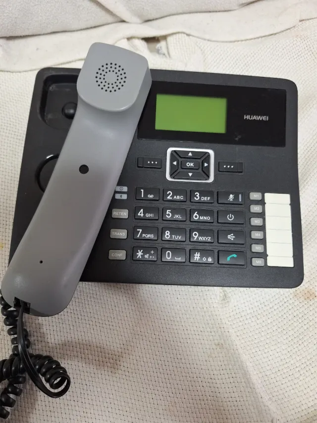 Teléfono de mesa Huawei negro