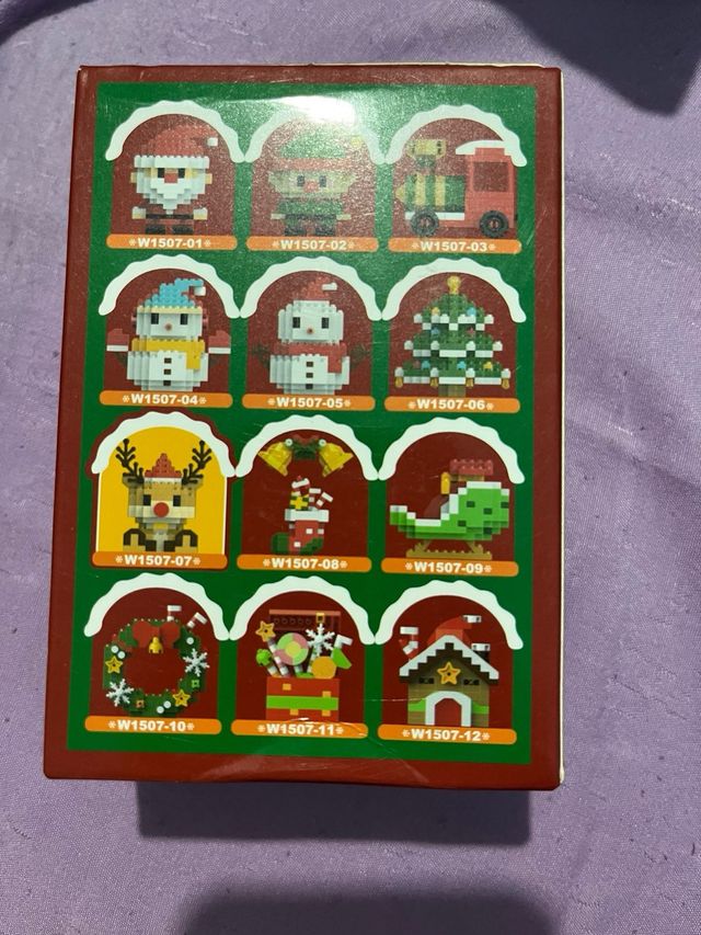 Mini bloques reno Navidad 166 piezas