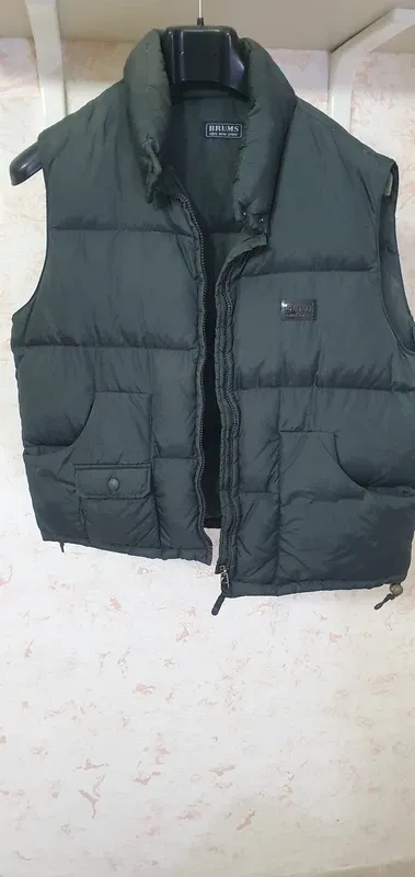 Gilet imbottito uomo Brums verde oliva