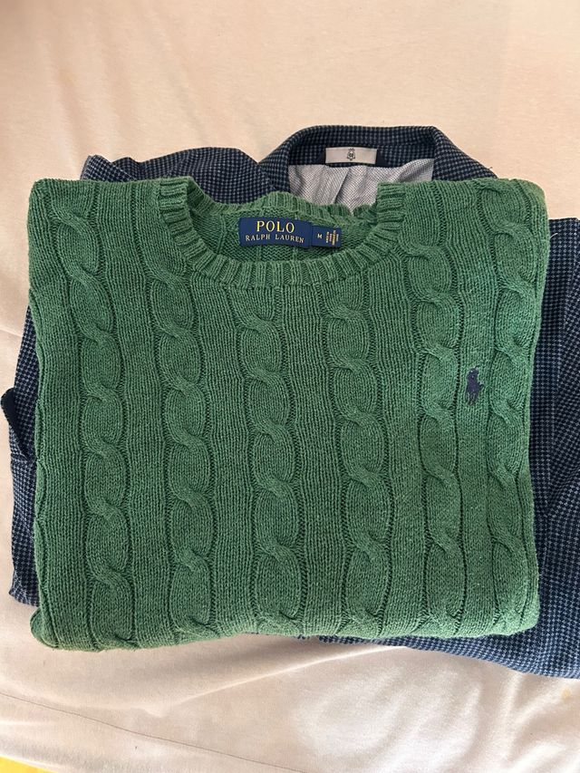 Jersey Polo Ralph Lauren Verde Talla M