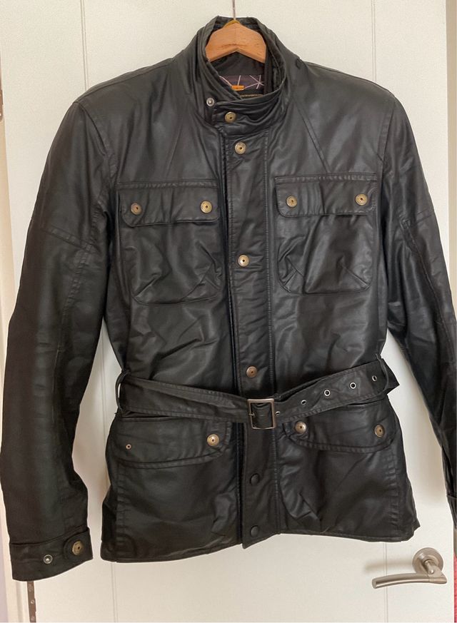 Chaqueta Revit Encerada Moto