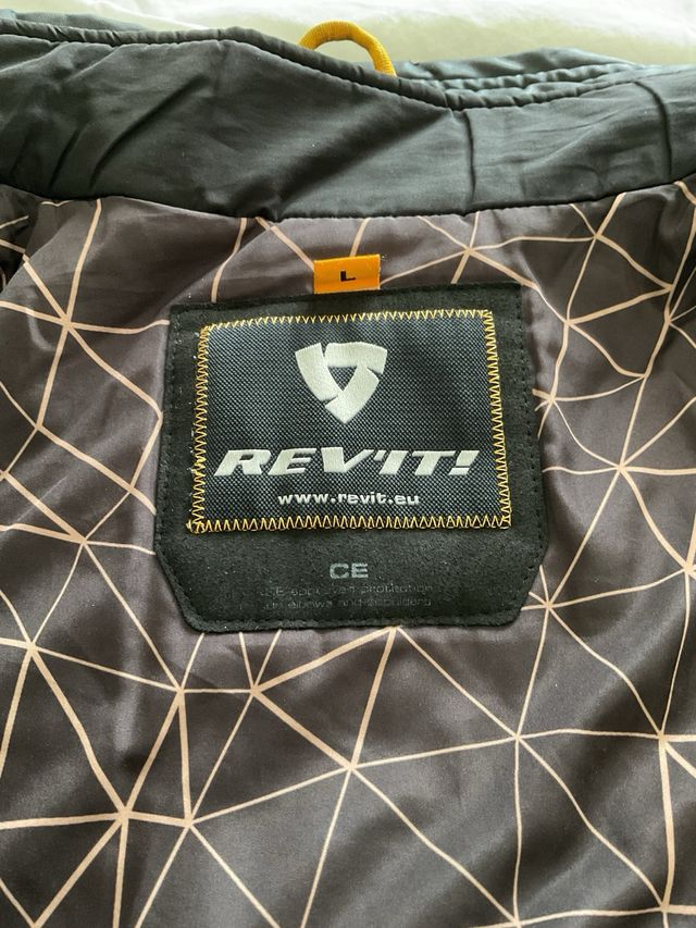Chaqueta Revit Encerada Moto