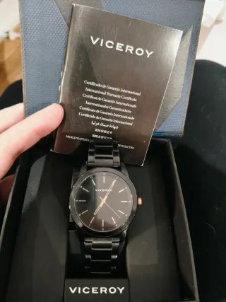 Reloj Viceroy Negro y Dorado