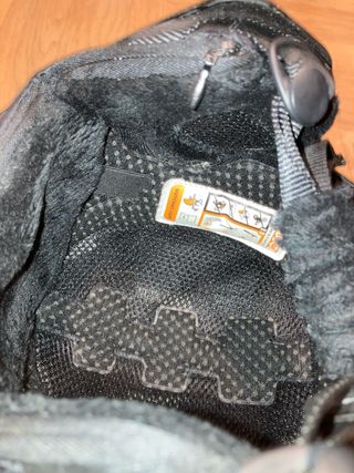 Casco de esquí infantil negro 48-52cm