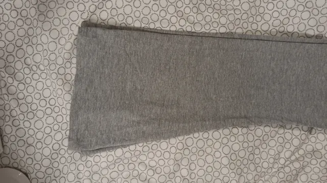 Pantalones campana grises