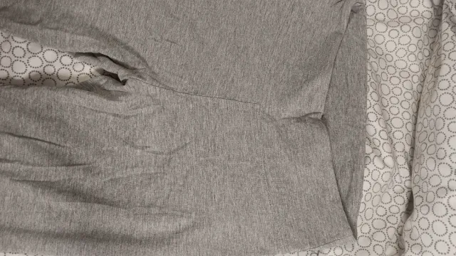 Pantalones campana grises