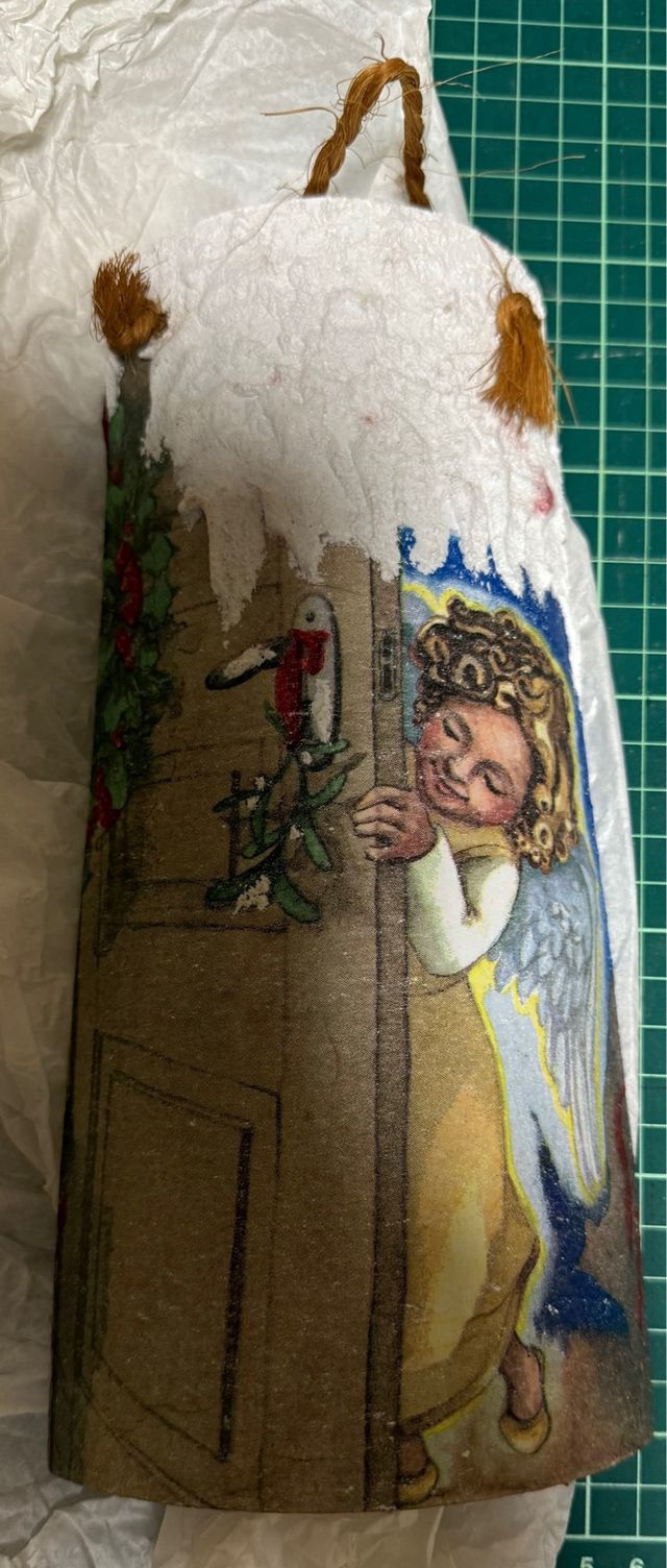 Tejas Navideñas Decoración Manualidades