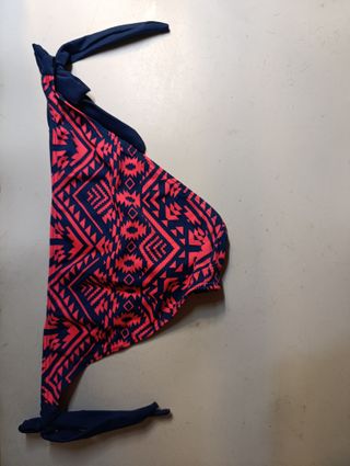 Parte inferior bikini estampado étnico