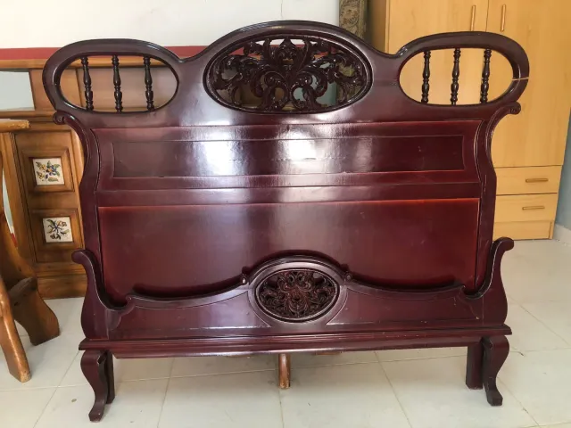 2 Camas Madera Vintage 105cm. URGE