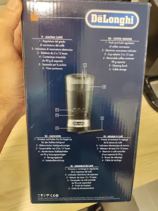 Molinillo de café De'Longhi