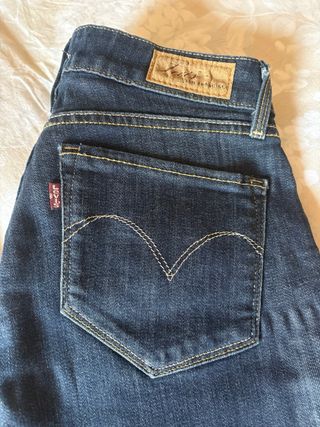 Pantalón vaquero Levi's mujer azul