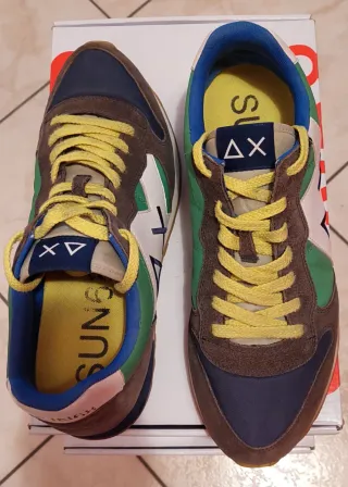 SUN68 Sneakers Uomo Jaki Tricolors