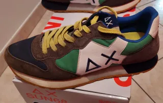 SUN68 Sneakers Uomo Jaki Tricolors