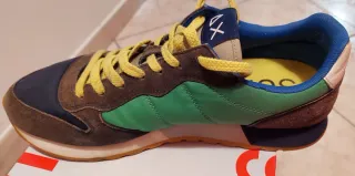 SUN68 Sneakers Uomo Jaki Tricolors