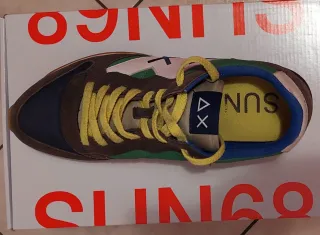 SUN68 Sneakers Uomo Jaki Tricolors