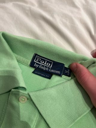 Polo Ralph Lauren Manga Corta Verde