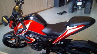 Moto Zontes 125cc Naranja